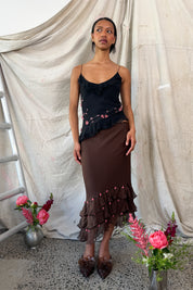 #157 I. C. E. Skirt Black | c. 213 | Size 12