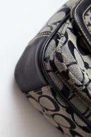 #164 Coach Bag Black | c. 214 | Size