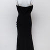 #153 Blondie Nites By Linda Bernell Camisole Dress Black | c. 192 | Size 10