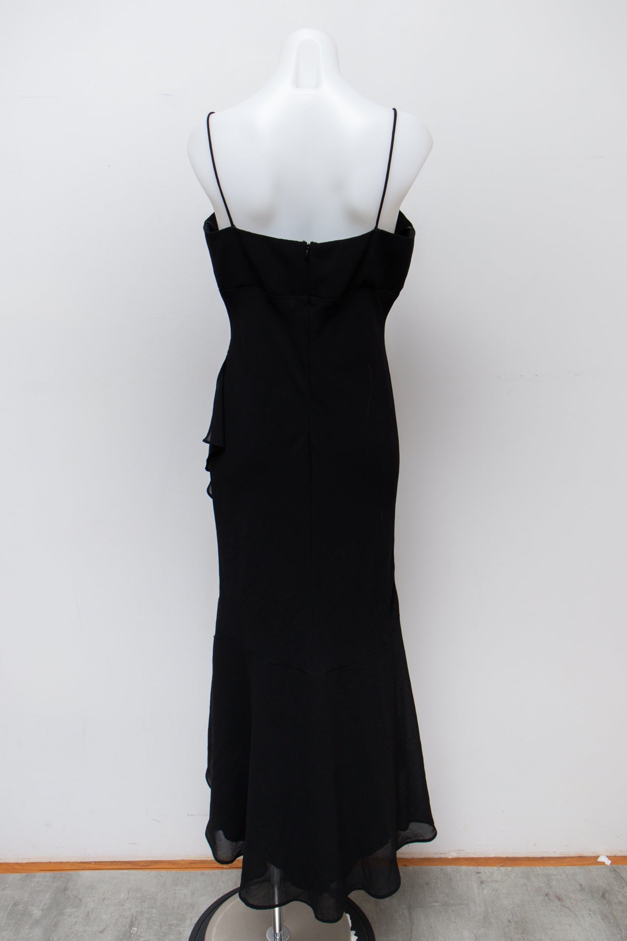 #153 Blondie Nites By Linda Bernell Camisole Dress Black | c. 192 | Size 10