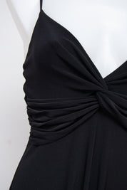 #098 Volume Up Dresses Short Sleeve Black | c. 210 | Size 8