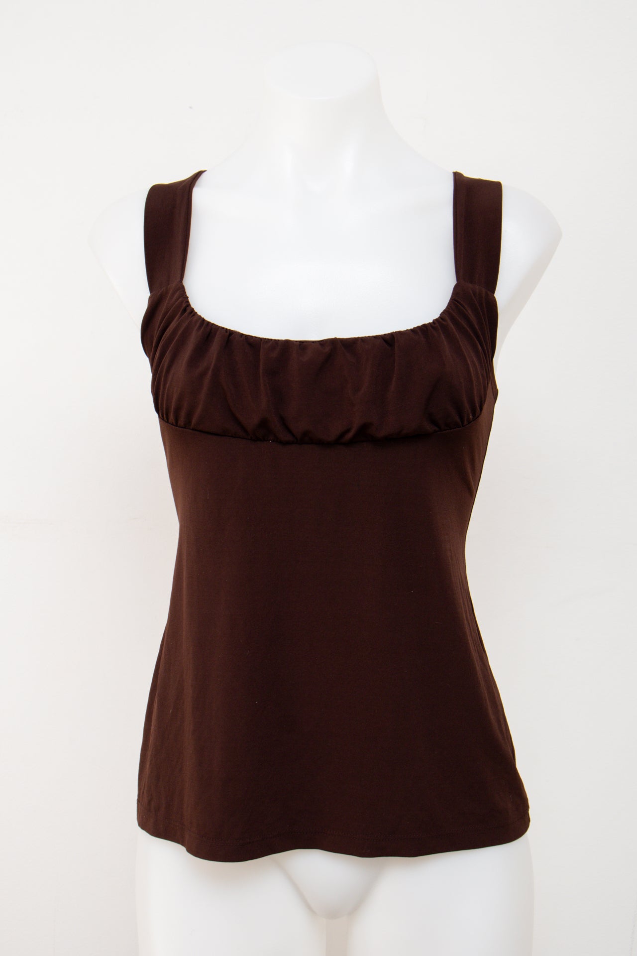 #048 Ann Taylor Top Brown | c. | Size 12/14