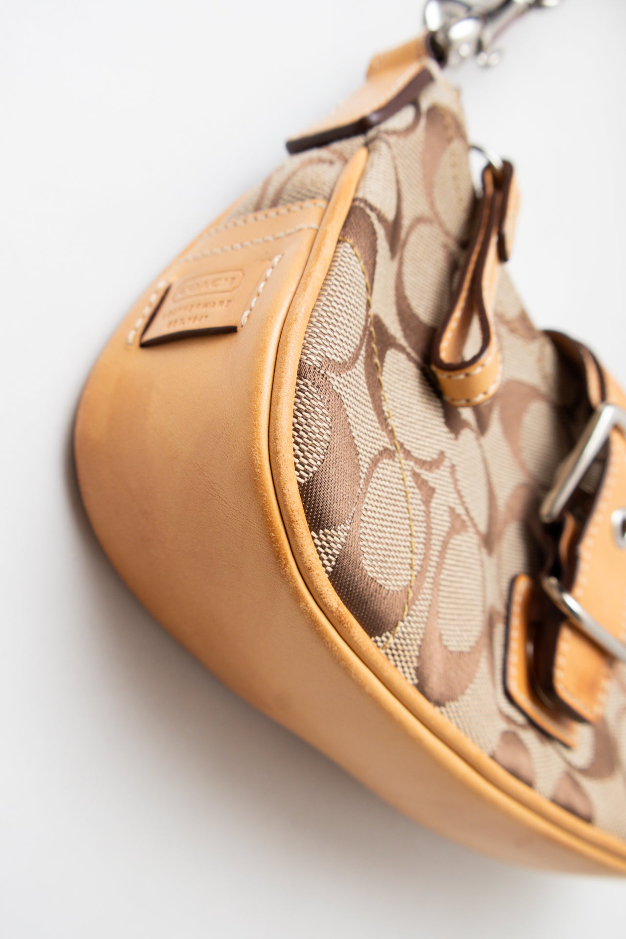 #183 Coach Shoulder Bag Brown | c. 200 | Size