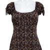 #049 Cami Top Brown | c. 203 | Size 10
