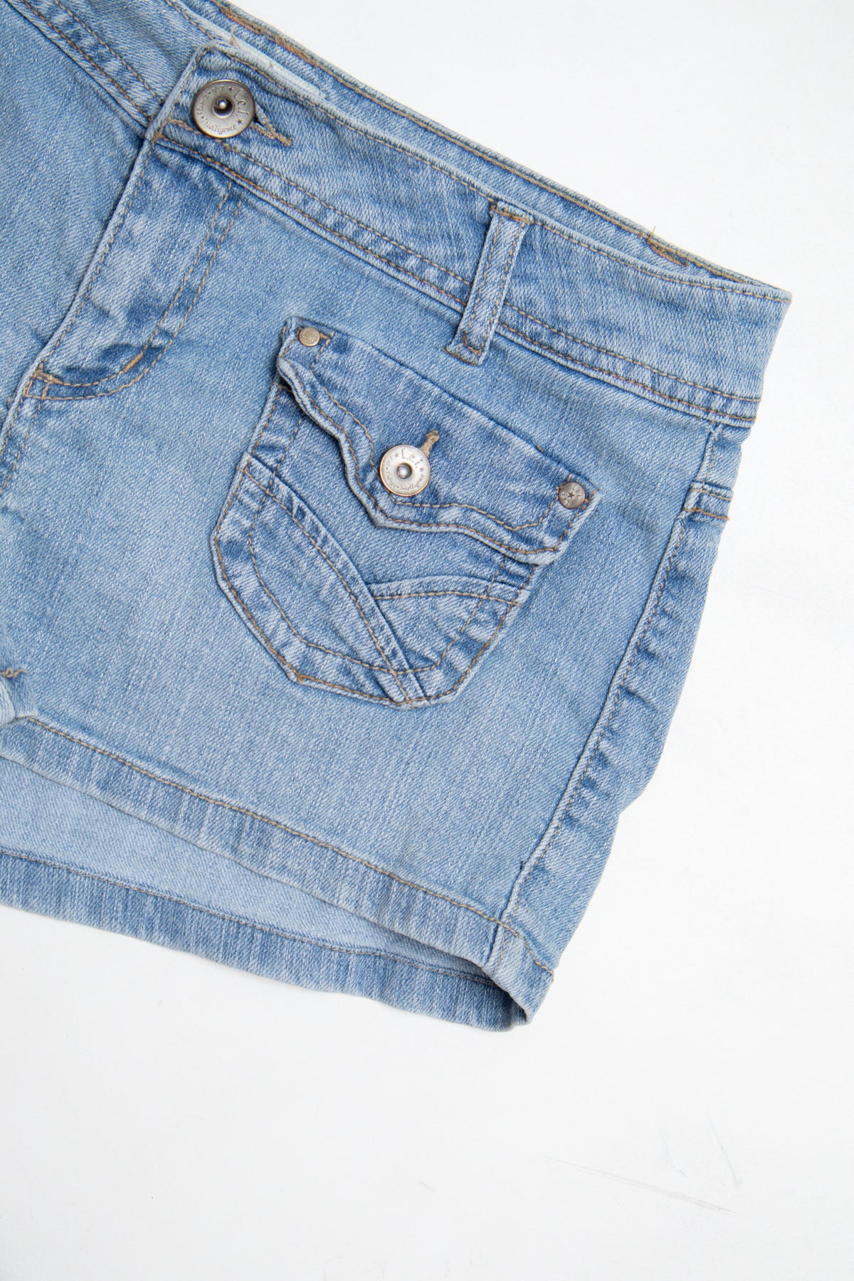 #184 L.e.i. Ashley Lauren Booty Short Blue | c. 209 | Size 8