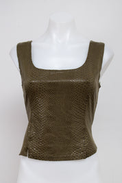 #018 Pink Kiss Tank Brown | c. 213 | Size 8