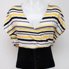#57 Bershka Tank Top White | c. 195 | Size 8