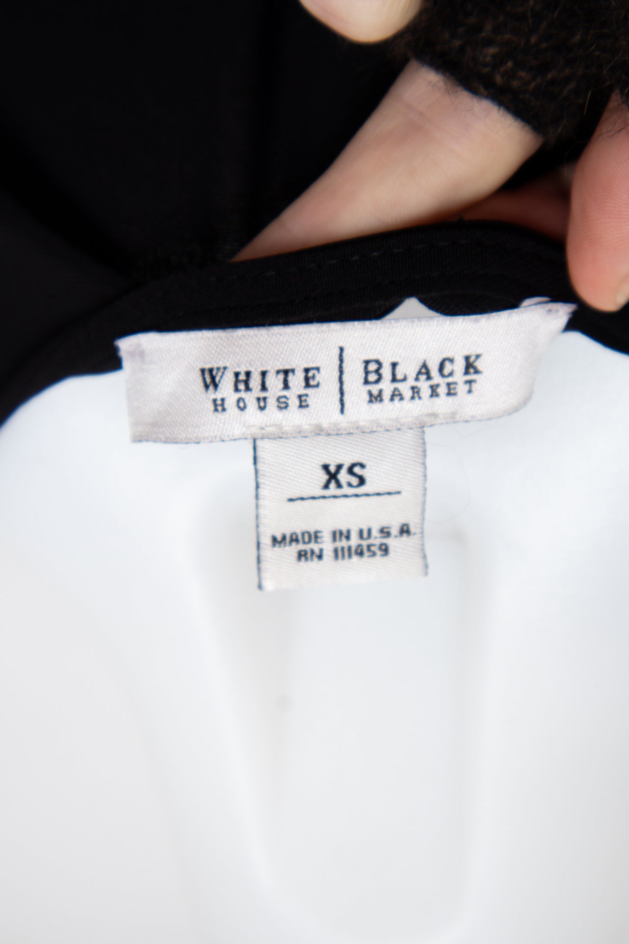 #11 White House Black Market Tank Top Black | c. 197 | Size 8