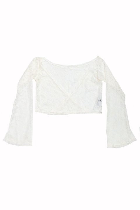 #47 Linobug Lace Top | Just a Girl | Size 8/10