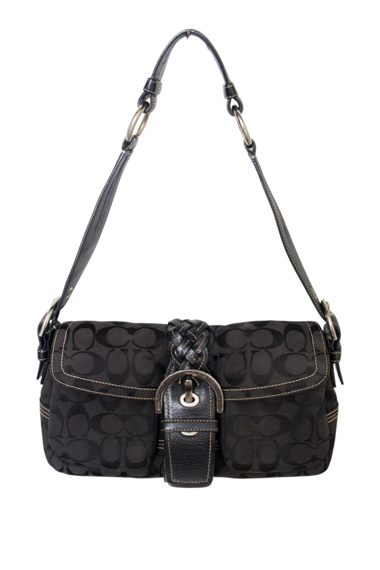 #198 Coach Bag Black | c. 210 | Size