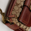 #209 Coach Shoulder Bag Brown | c. 190 | Size