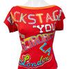 #006 Y.o.u. T-shirt Red | c. 202 | Size 8