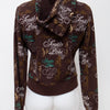 #114 South Pole T-shirt Brown | c. 196 | Size