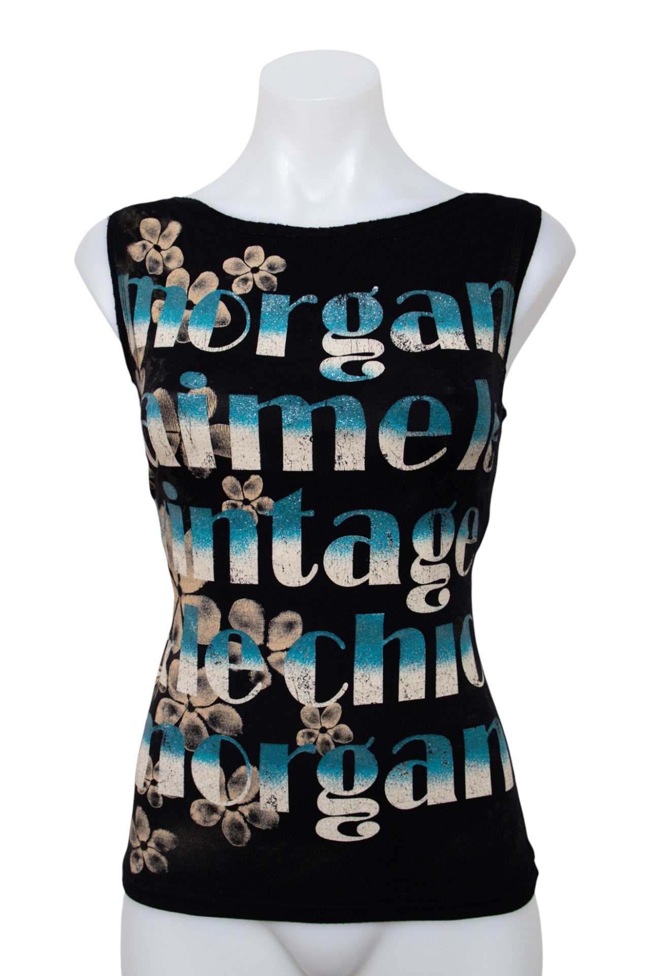 #036 Morgan Tank Top Black | c. 204 | Size 10
