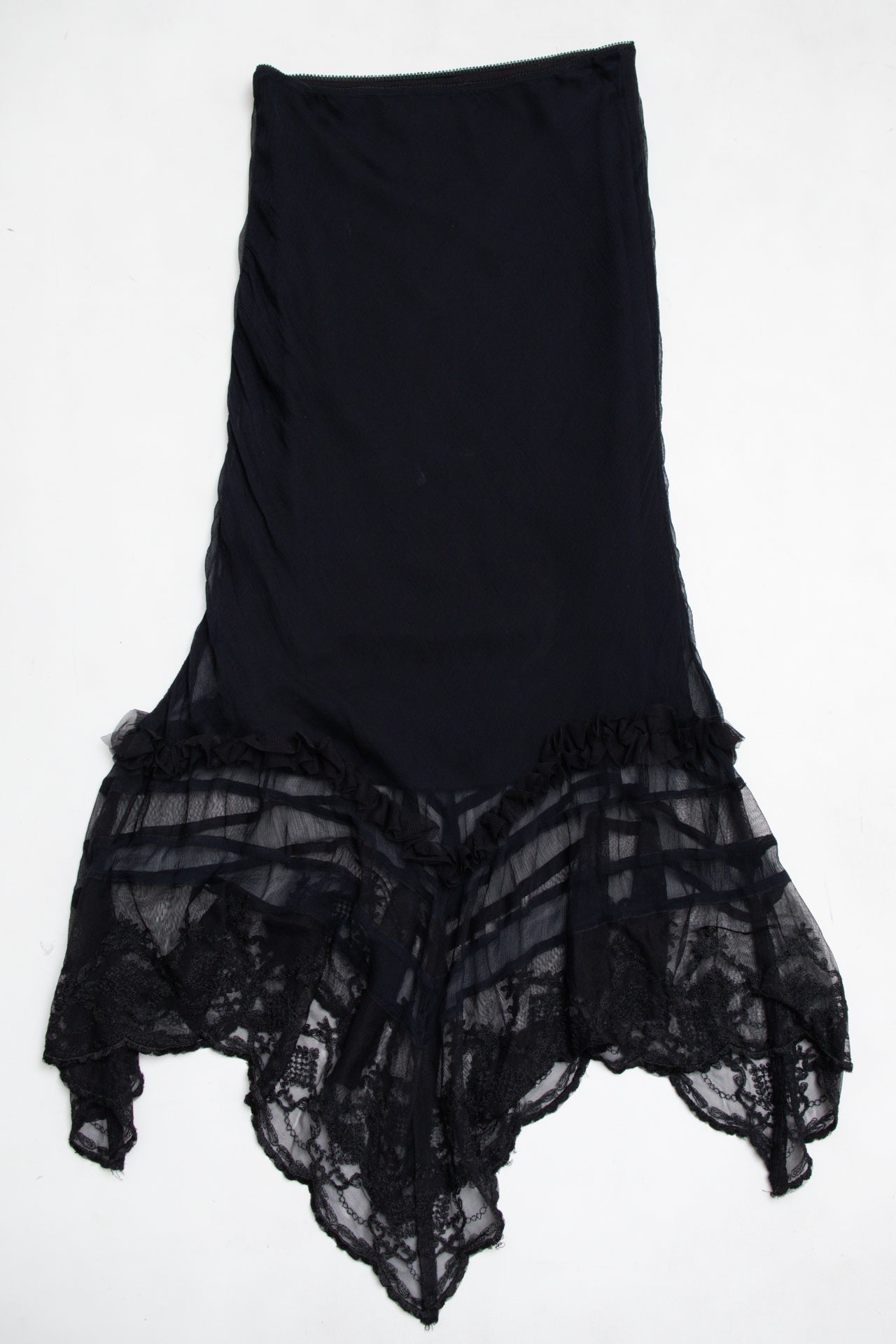 #185 Skirt Black | c. 194 | Size 8