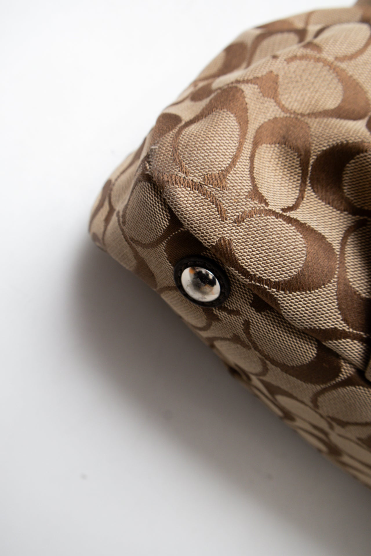 #199 Coach Shoulder Bag Brown | c. 202 | Size