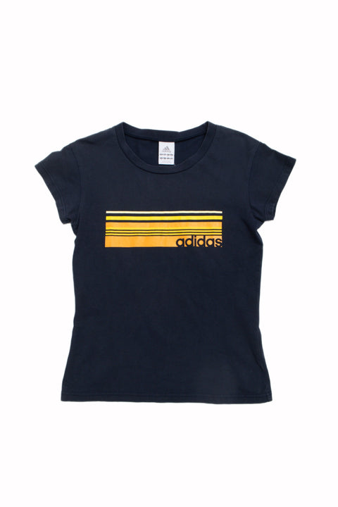 #44 Adidas Navy Tee | Baby Tees & Gowns | Size 12