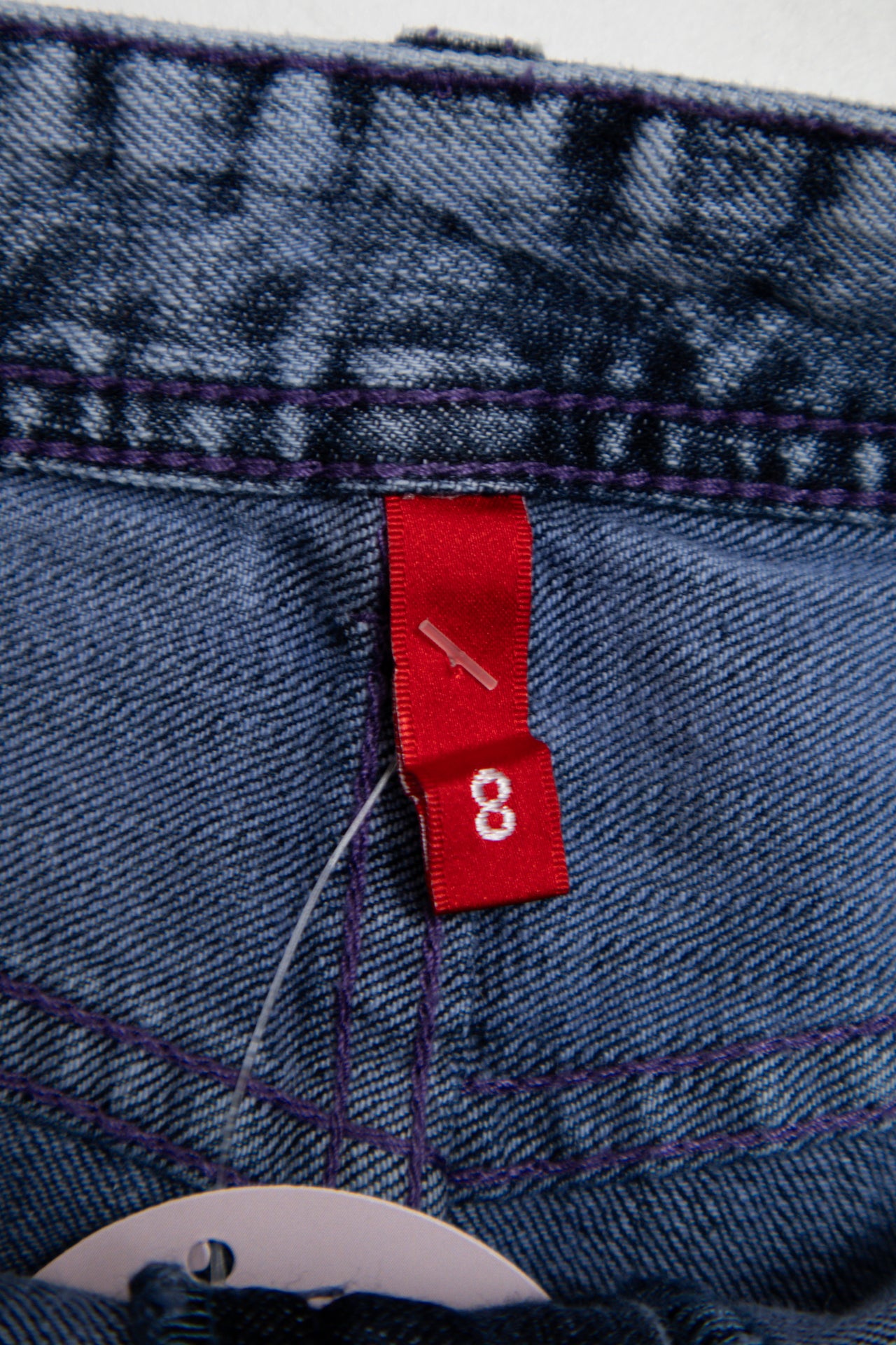 #18 Cc Denim Mini Skirt Blue | c. 188 | Size 8