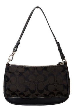#188 Coach Shoulder Bag Black | c. 189 | Size