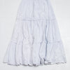 #144 2nvu Skirt White | c. 202 | Size 4