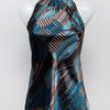 #49 Tattoo Halter Top Blue | c. 192 | Size 8