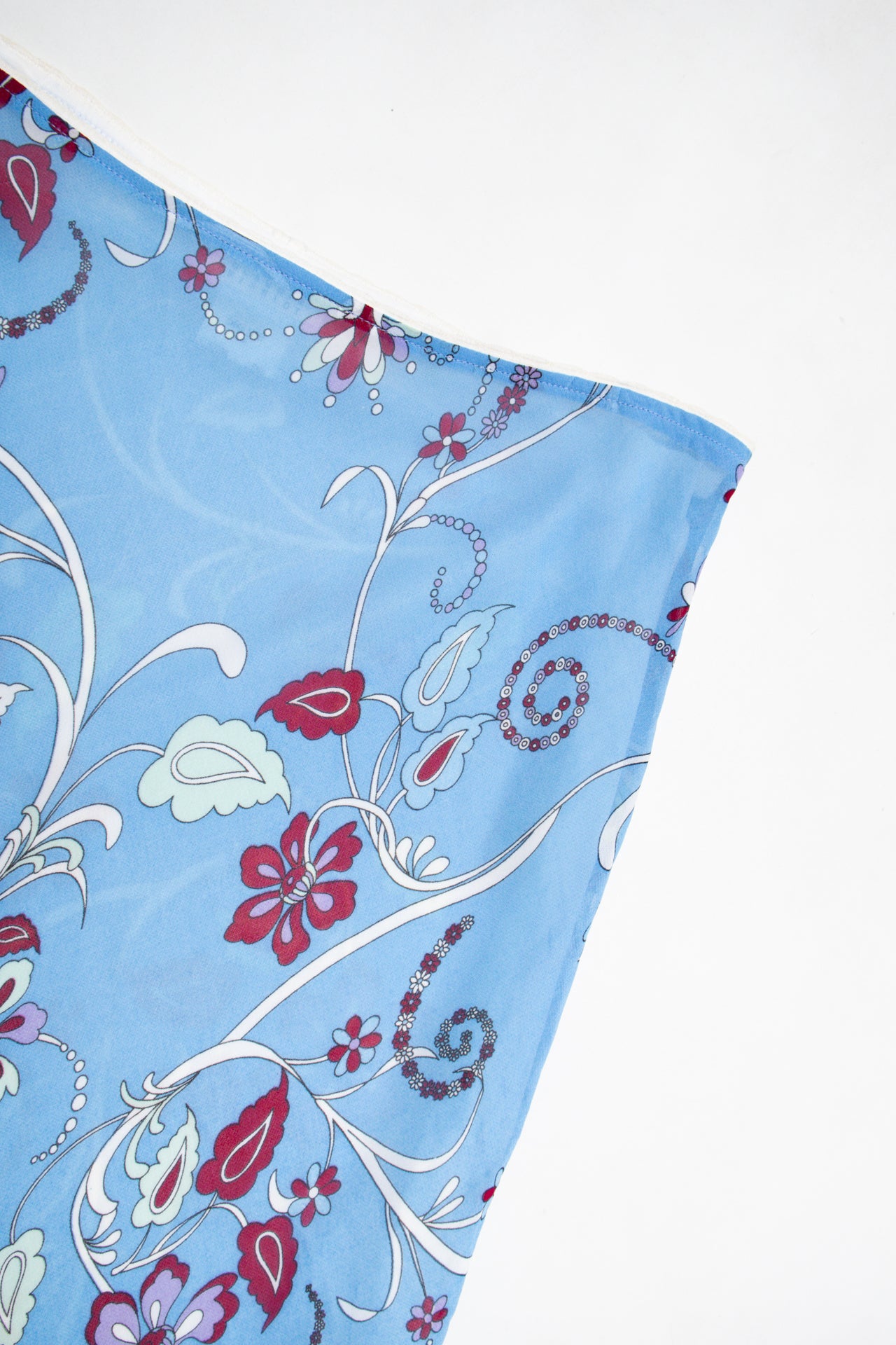 #180 Claudie Pierlot Skirt Blue | c. 194 | Size 10