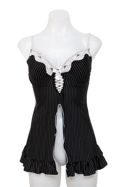 #021 Nature Intimates Camisole Black | c. | Size 16D / 14