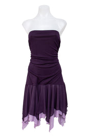 #188 City Triangles Dress Purple | c. 205 | Size 8