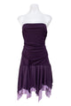 #188 City Triangles Dress Purple | c. 205 | Size 8