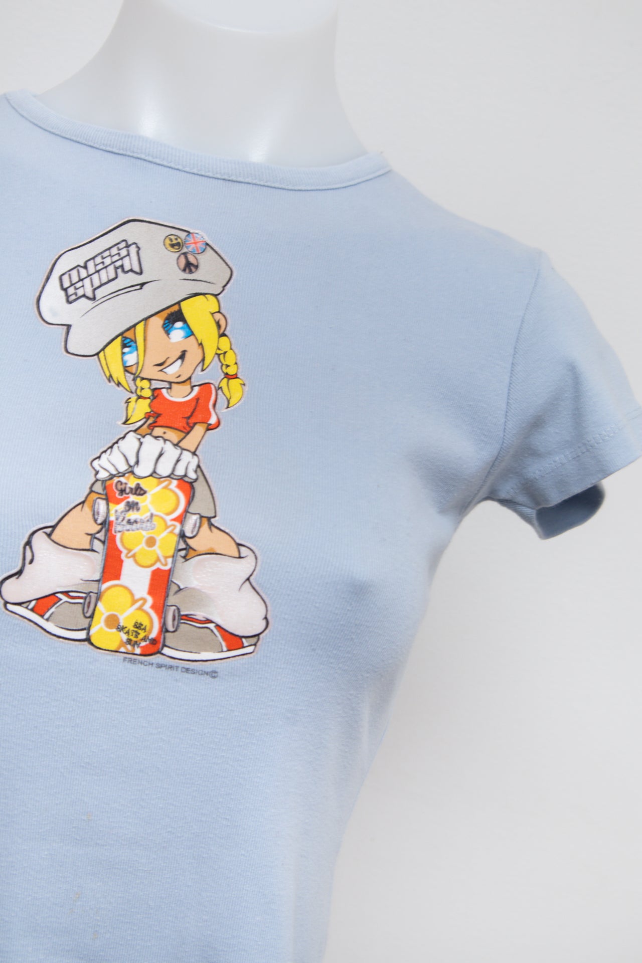 #81 Spirit T-shirt Blue | c. 193 | Size 6