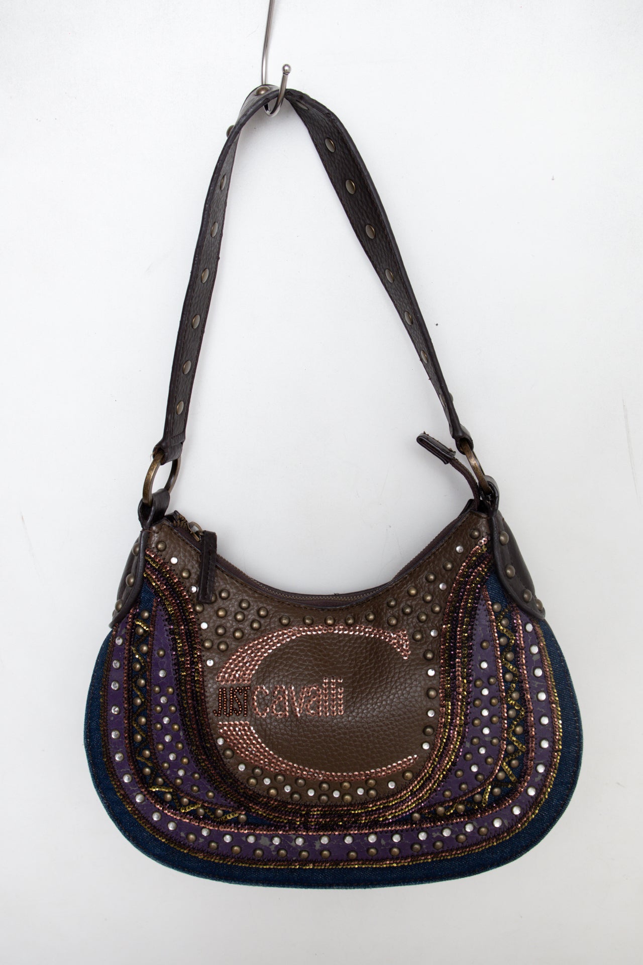 #192 Just Cavalli Shoulder Bag Brown | c. 195 | Size
