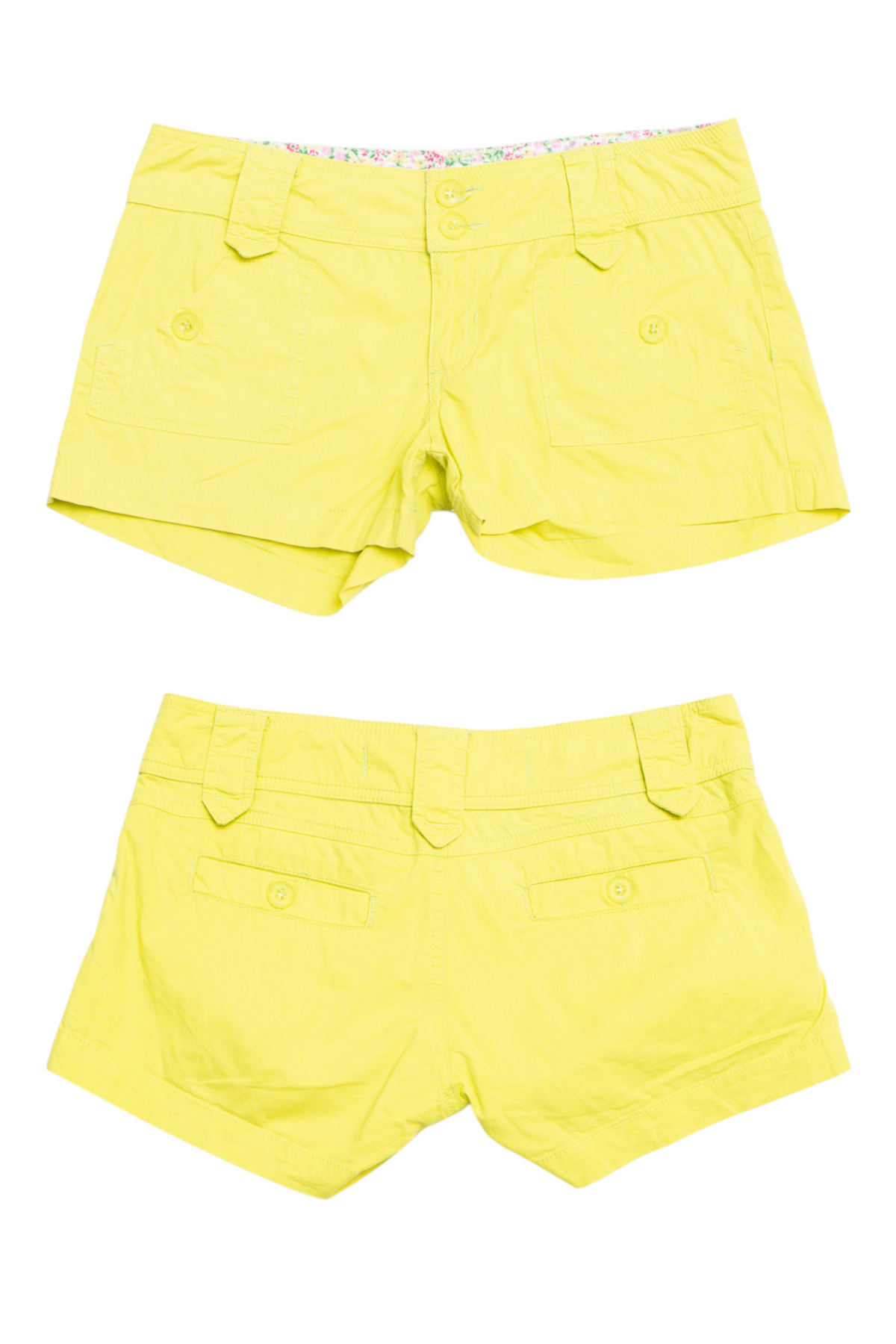 #152 Ticket Shorts Yellow | c. 207 | Size 8