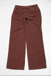 #143 Metrostyle Stretch Pants Brown | c. 204 | Size 10