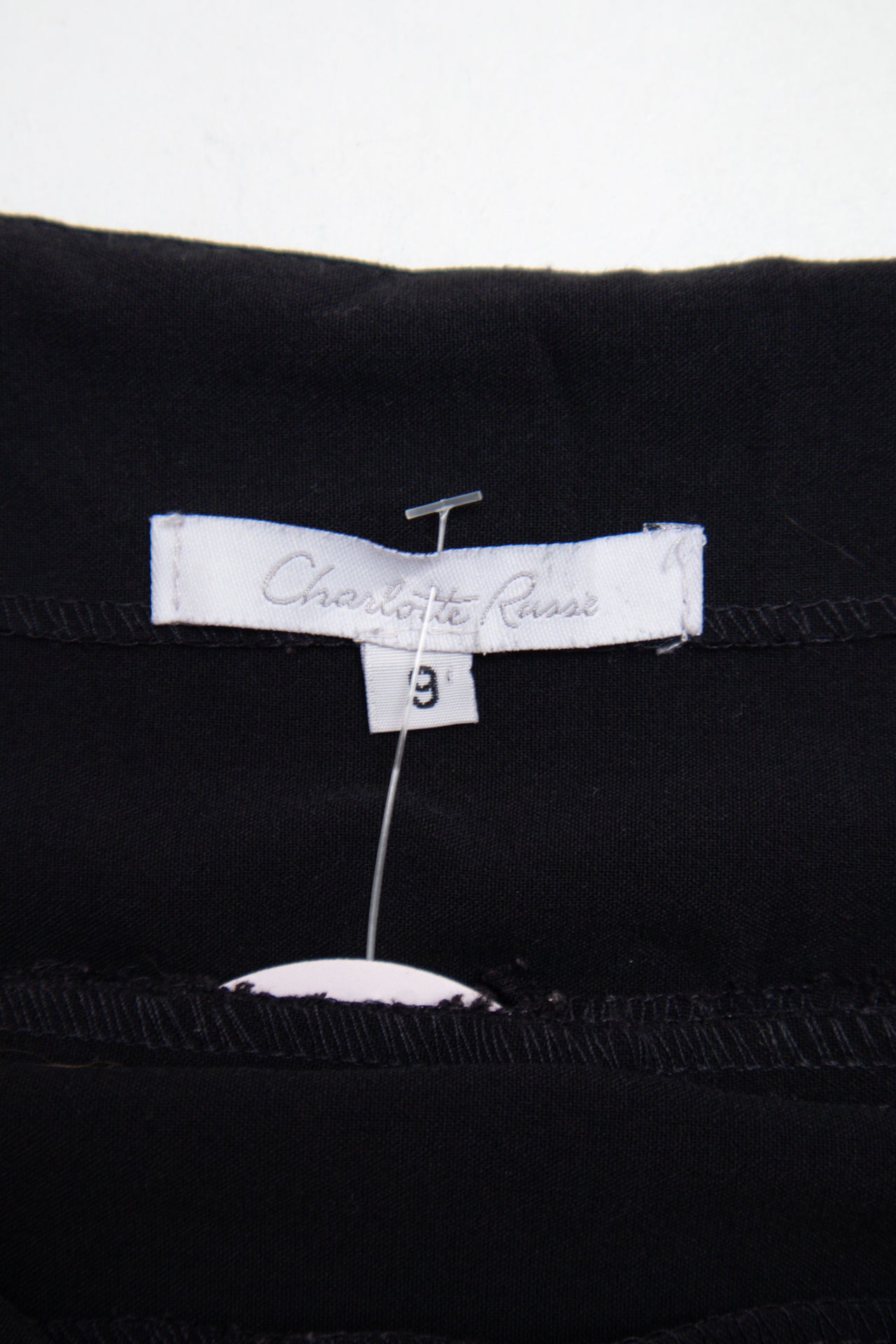 #064 Charlotte Russe Mini Skirt Black | c. 204 | Size 8