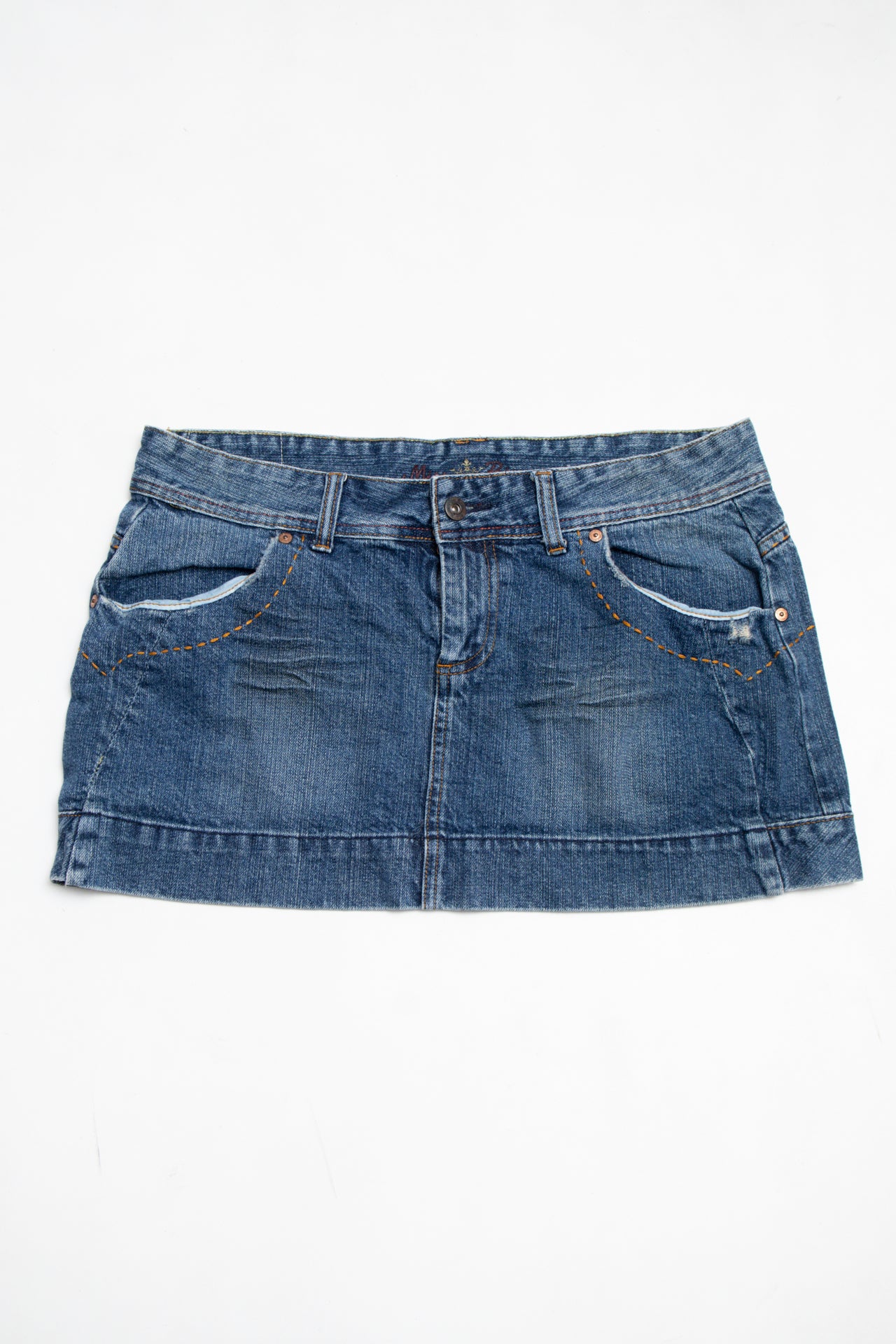 #154 Miss Bisou Mini Skirt Blue | c. 203 | Size 12