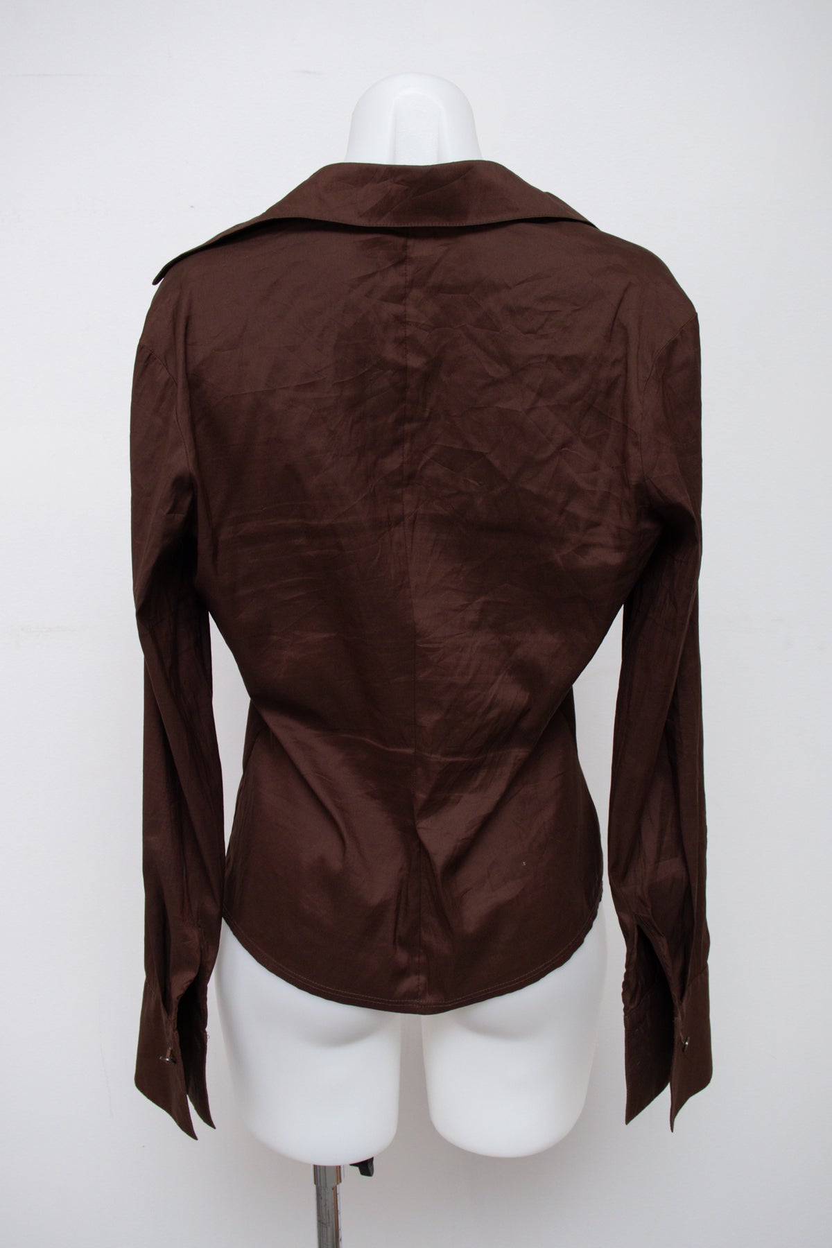 #052 Trina Turk Long Sleeve Brown | c. 209 | Size 10