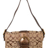 #201 Coach Shoulder Bag Brown | c. | Size