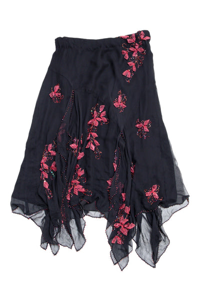 #159 Skirt Black | c. 207 | Size 8