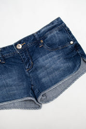 #074 Arizona Jean Company Booty Short Blue | c. 213 | Size 6/8