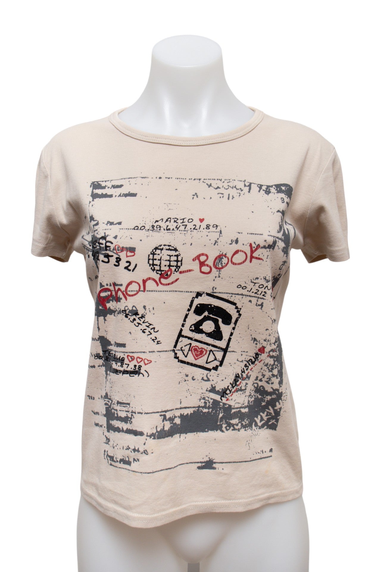 #20 Cache Cache T-shirt Beige | c. 191 | Size 10