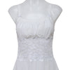 #015 Cabernet Cami White | c. 209 | Size 8