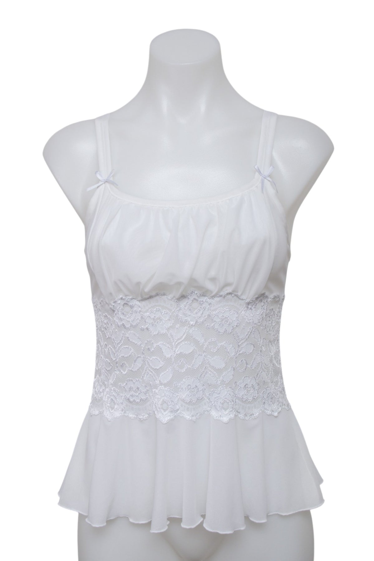 #015 Cabernet Cami White | c. 209 | Size 8
