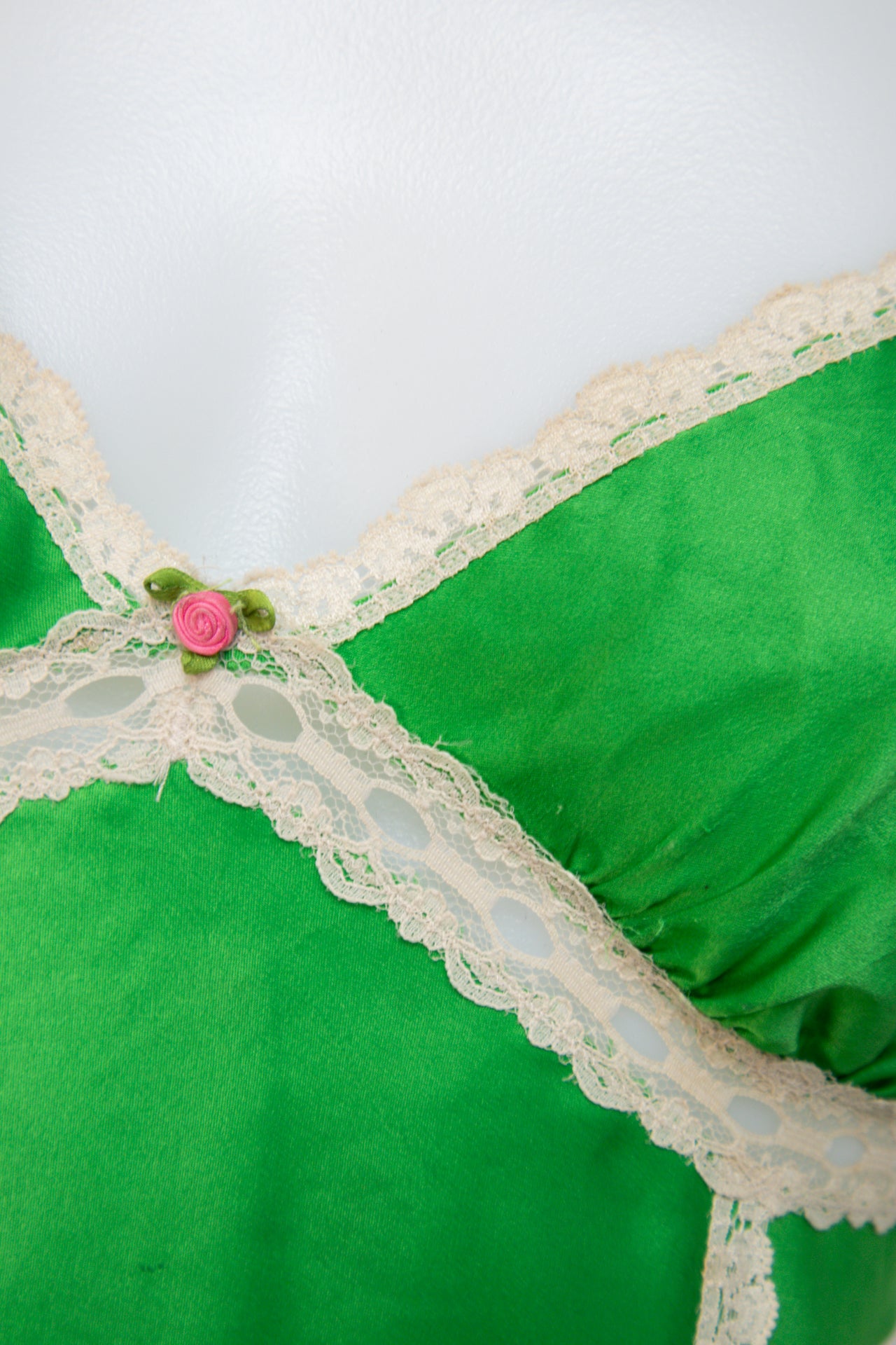 #020 Betsey Johnson Camisole Green | c. 199 | Size 10
