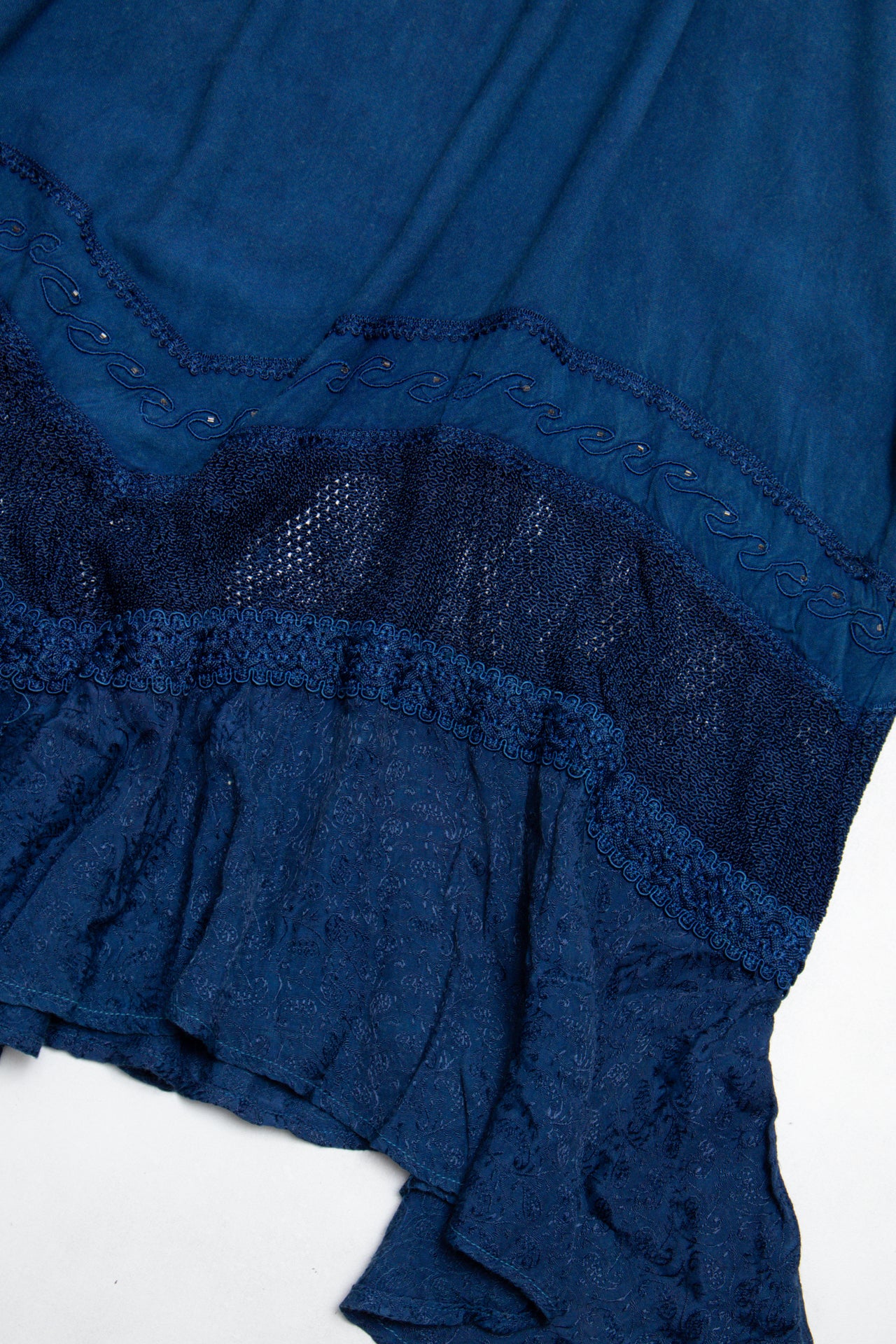 #150 Multiples Skirt Blue | c. 202 | Size 12/14