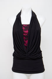 #044 Body Central Halter Black | c. 212 | Size 8