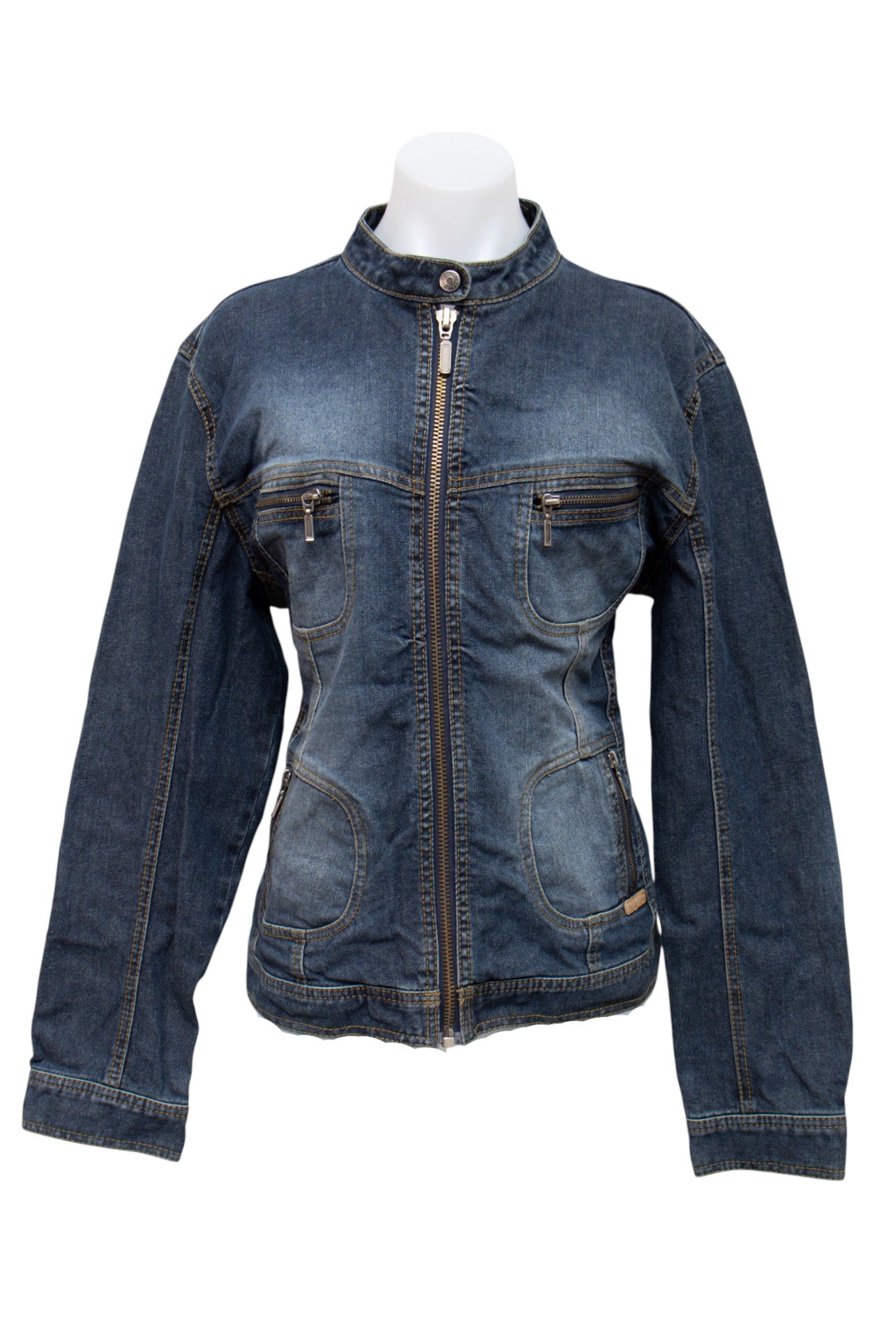 #99 Buffalo David Bitton Jacket Blue | c. 197 | Size 12