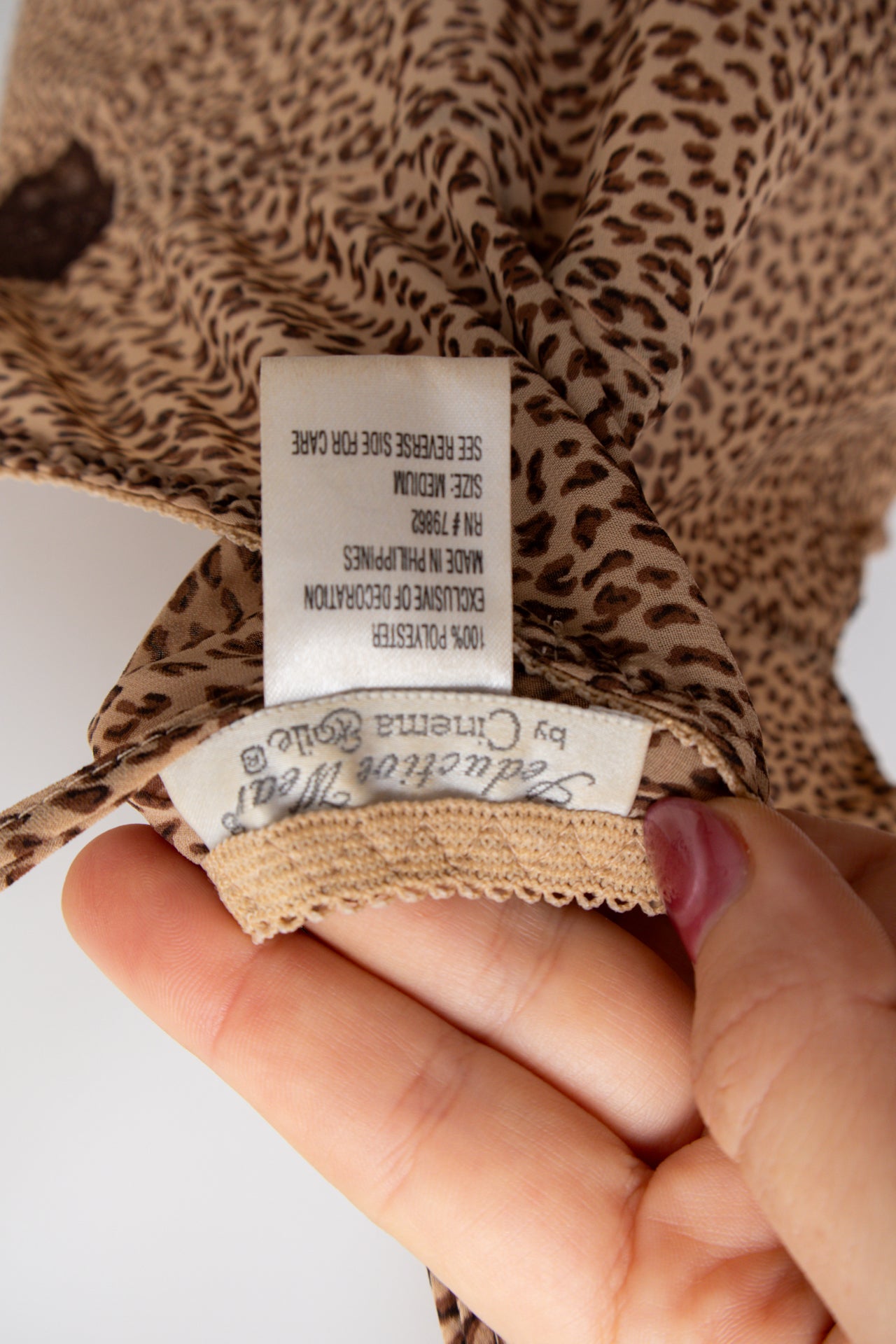 #160 Seduction Wear Cami Top Brown | c. 194 | Size 8