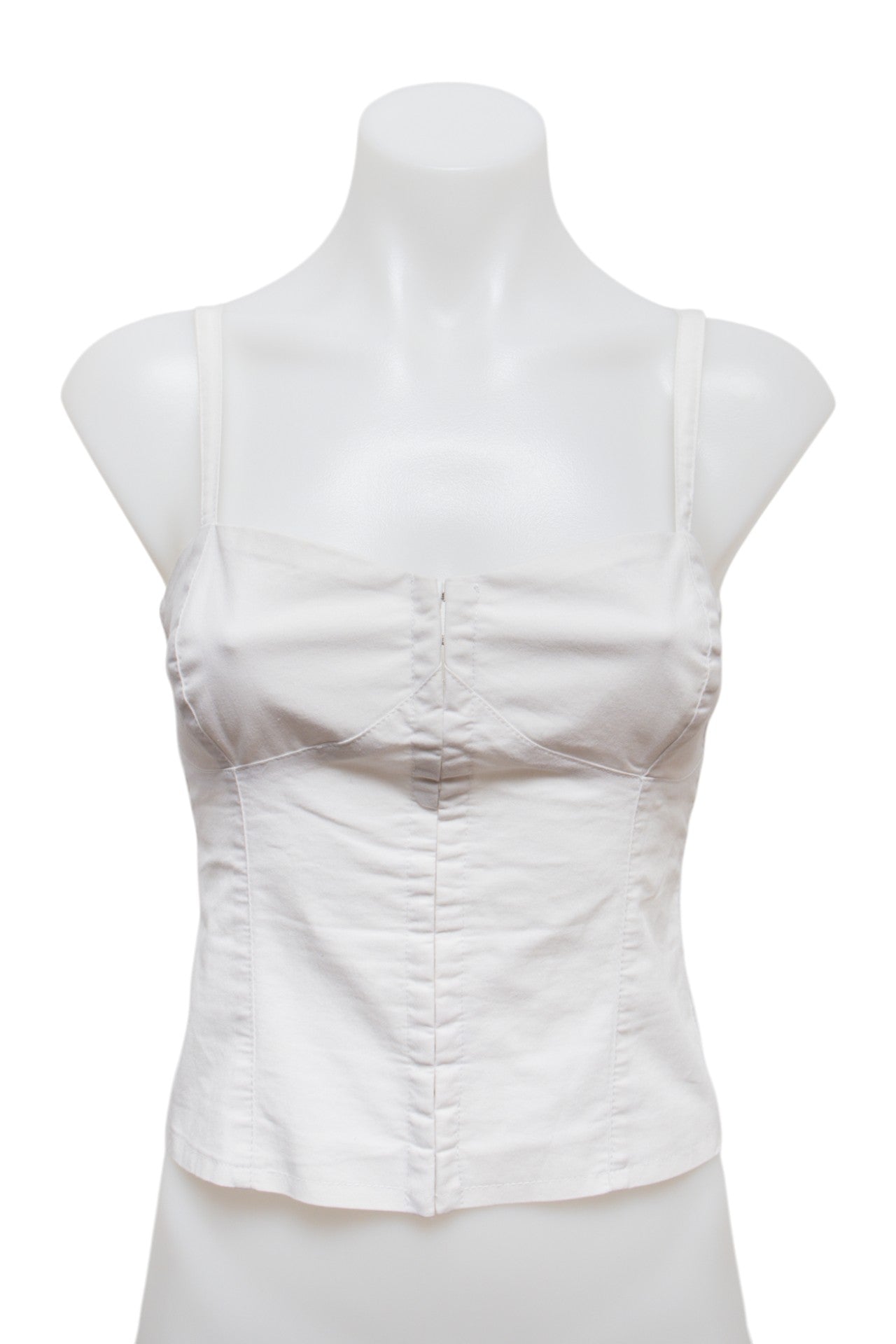 #46 Ennenki Beat Cami Top White | c. 190 | Size 8