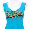 #091 Miss Sixty Cami Top Blue | c. 202 | Size 10