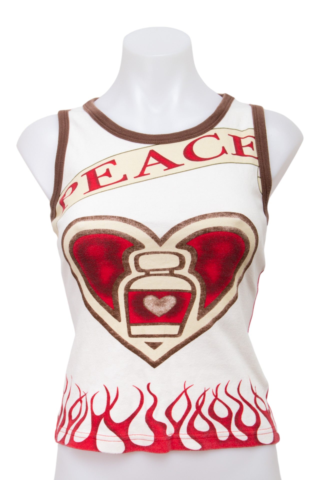 #67 Only Tank Top White | c. 198 | Size 8
